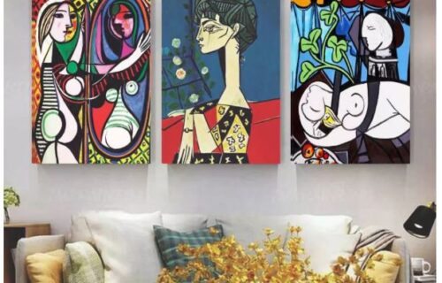 quadros decorativos estilo picasso