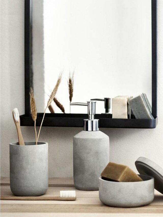 peças em concreto para decoração