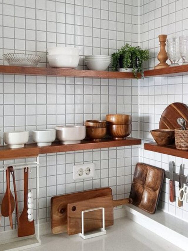 organização para cozinhas pequenas