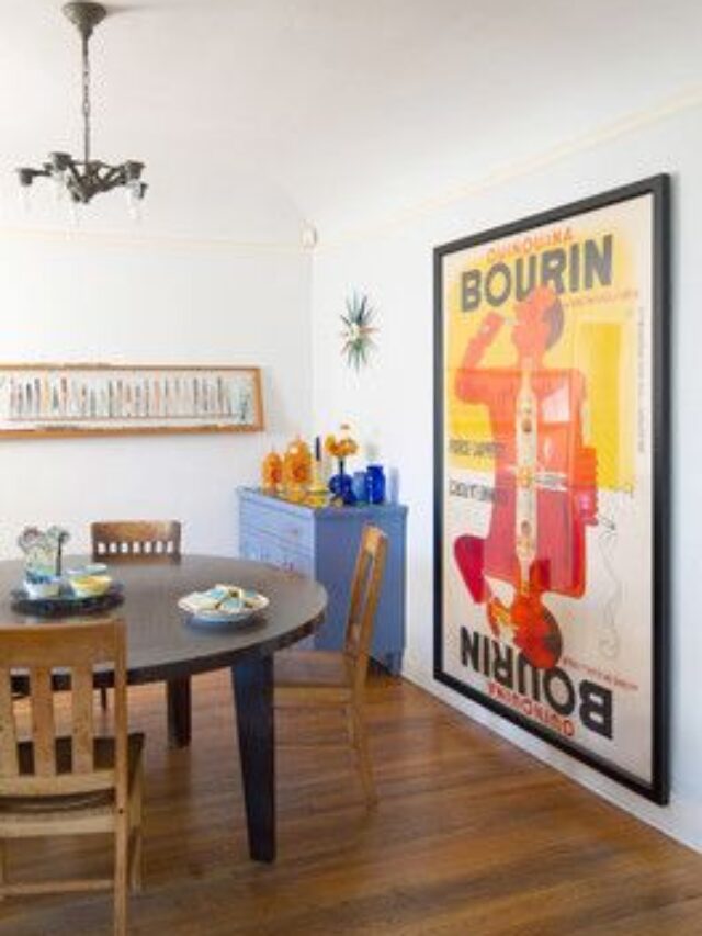 decorando com pôster