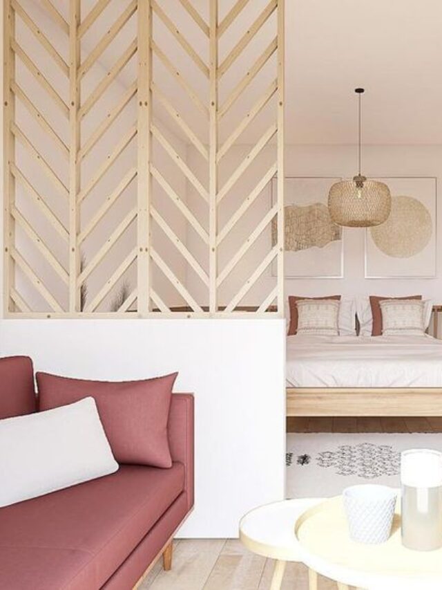 divisória de madeira