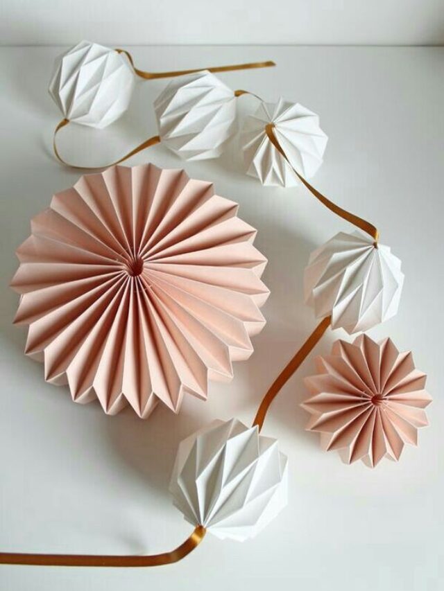 decorando com origami