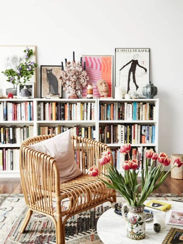 decoração de livros