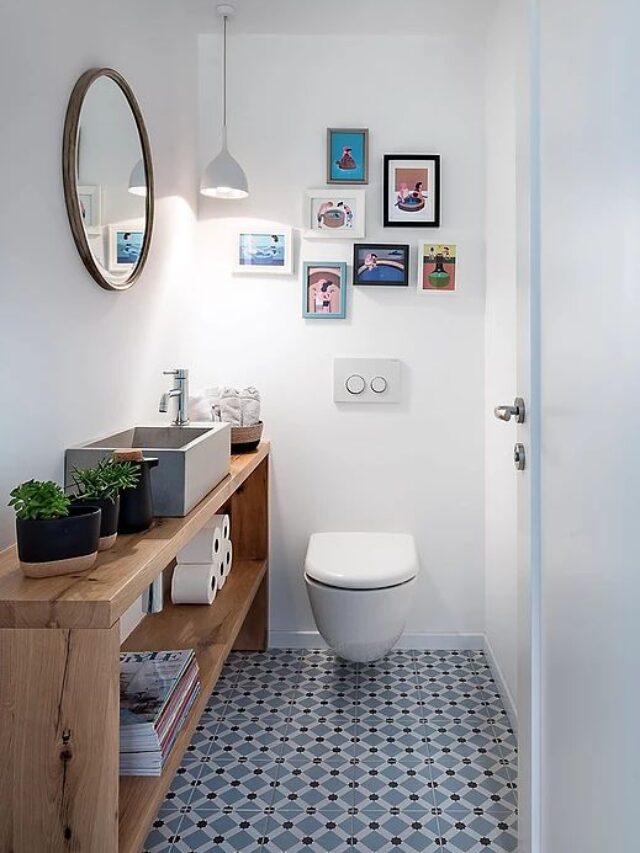 banheiro pequeno moderno