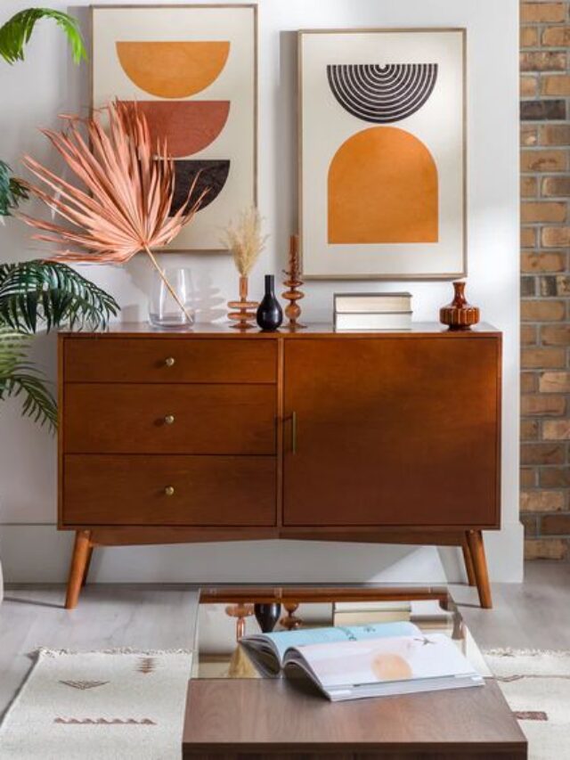 buffet estiloso para sala