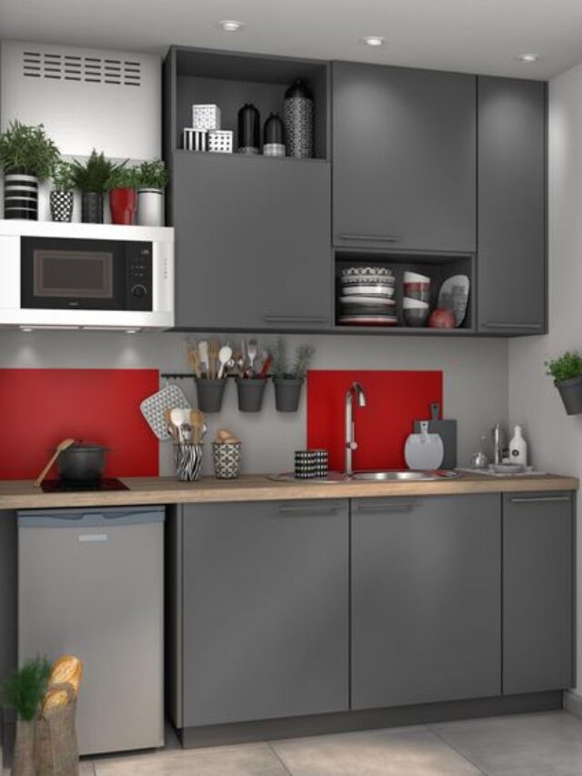 cozinha linear inspirações