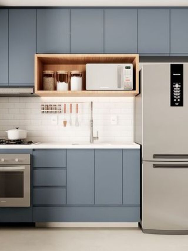 cozinha linear inspirações