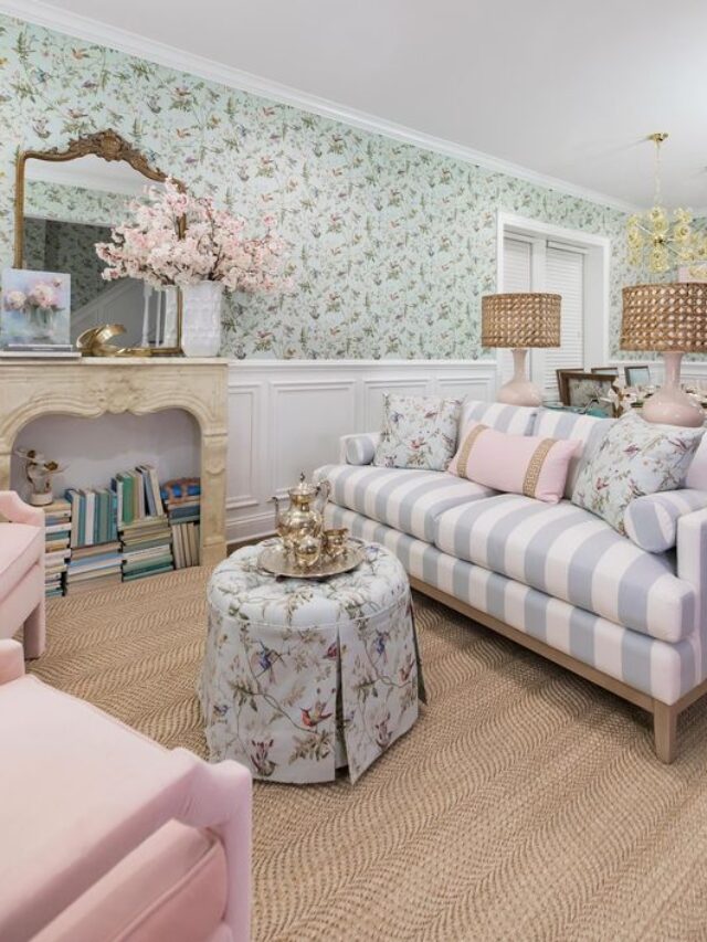 decoração para sala estilo provençal