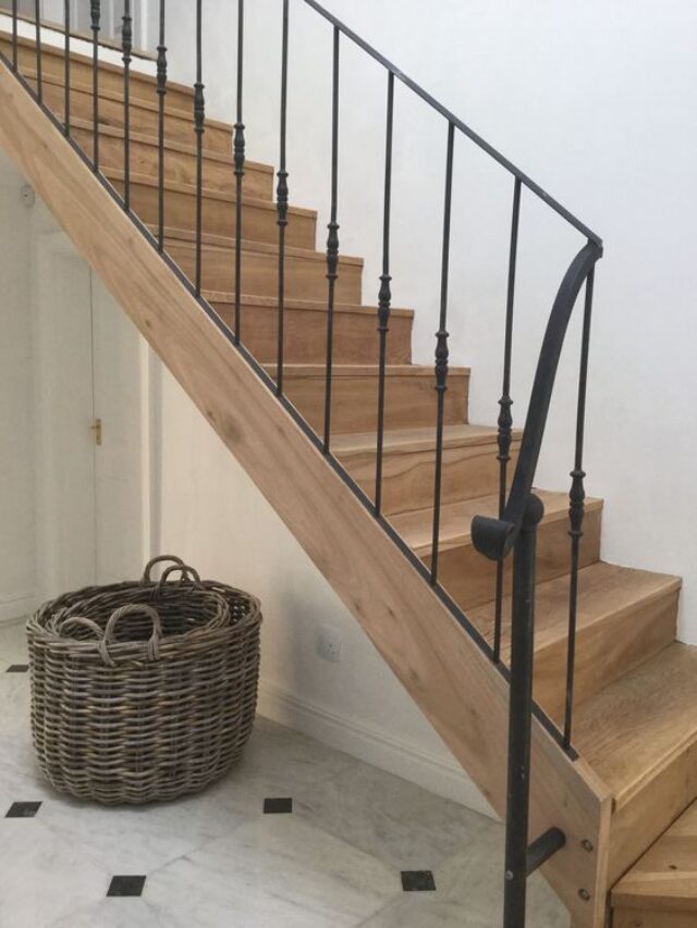 corrimão de escada ideias