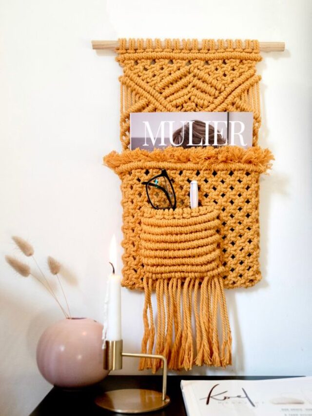 macramê criativo na decoração
