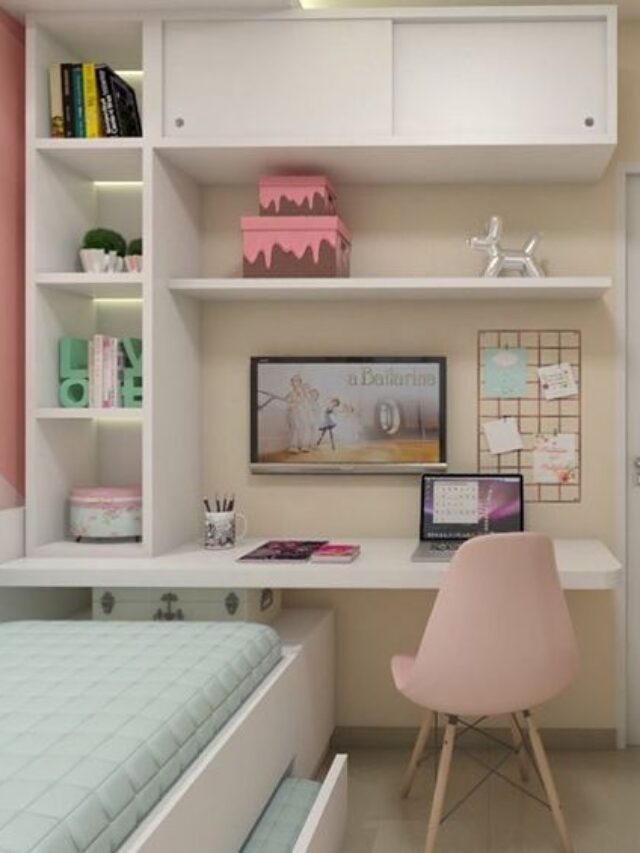 quartos femininos planejados