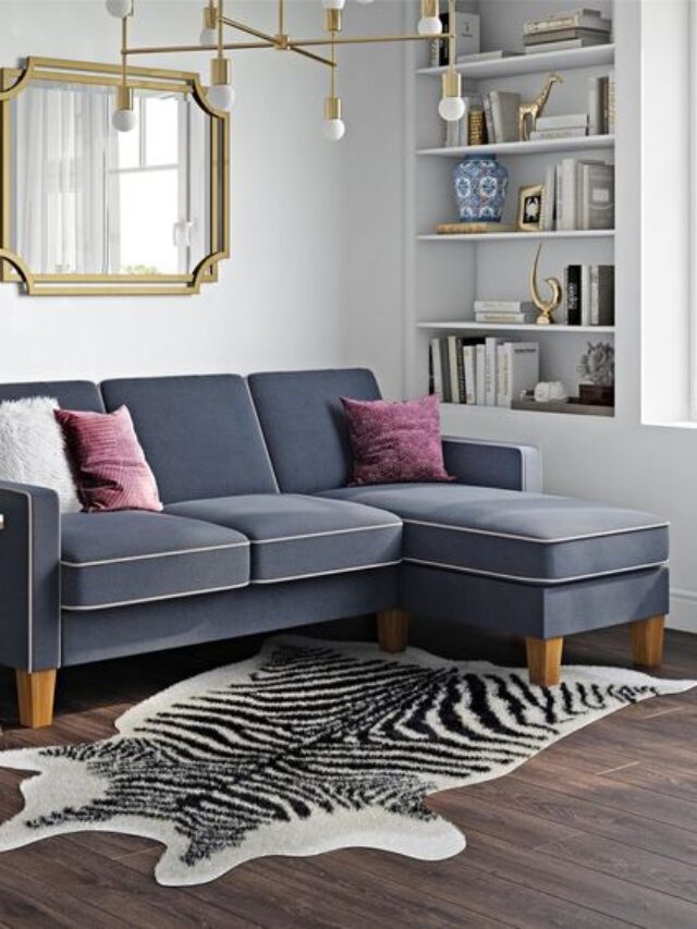 decorando a sala com sofá com chaise