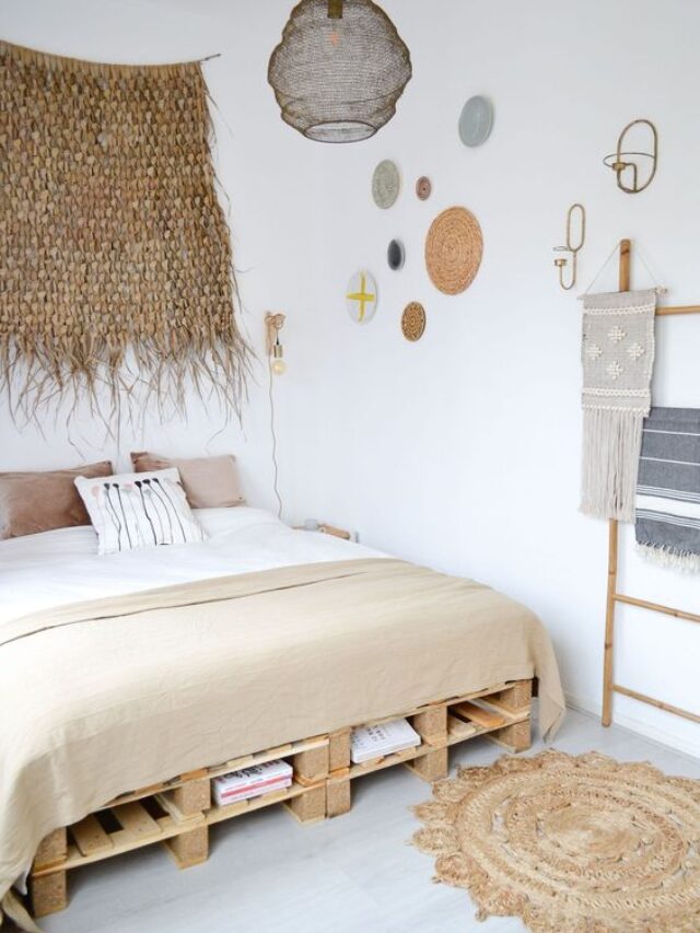 como usar pallets na decoração