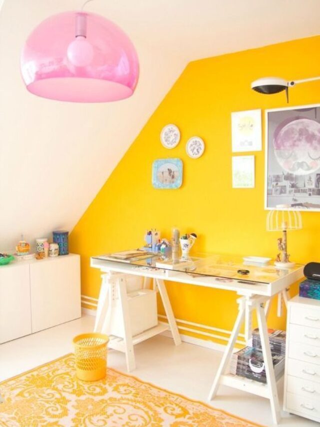 tons de amarelo como usar na decoração