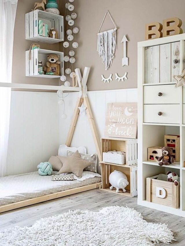 como decorar quarto montessoriano