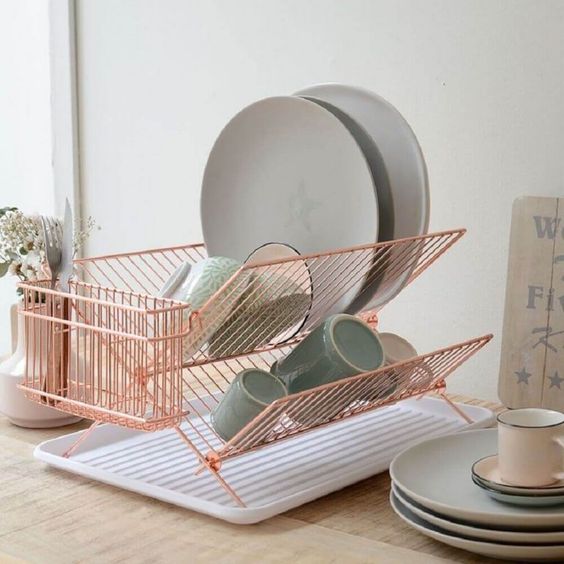 Decoration for kitchen with Rose Gold