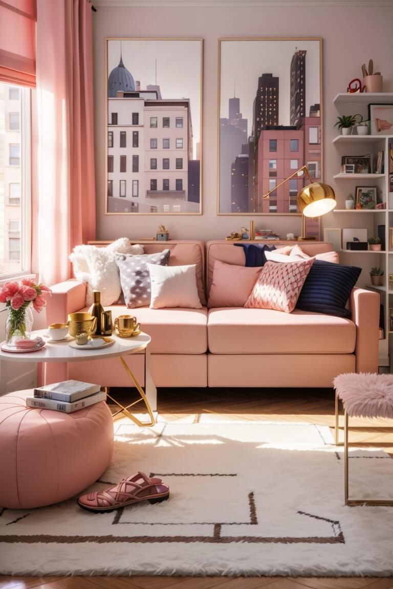 estilo apartamento da Carrie Bradshaw
