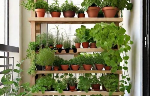 horta vertical para pequeno espaços