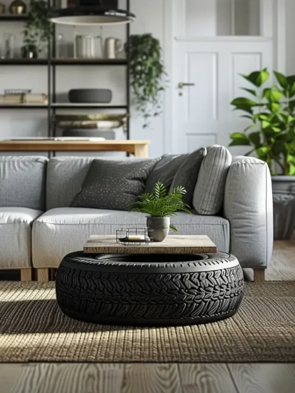 decoração sustentável com materias reciclados