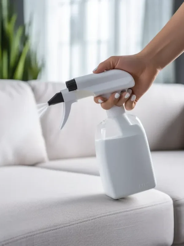 como limpar adequadamente um sofá de tecido