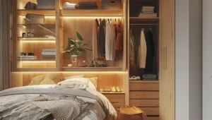 quarto de casal com closet