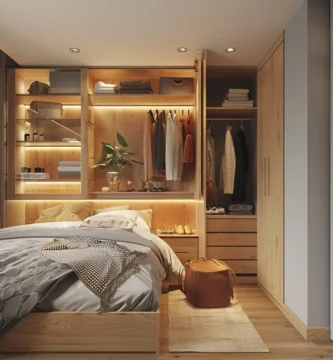 dormitorio doble con armario