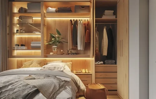 quarto de casal com closet